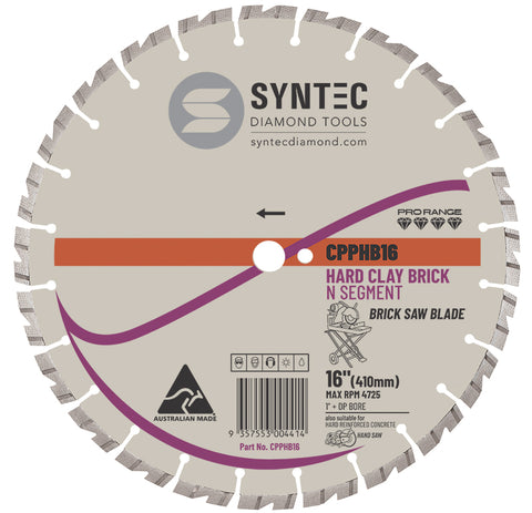 CPPHB16 | CPP Hard Clay Brick-N Seg-16"
