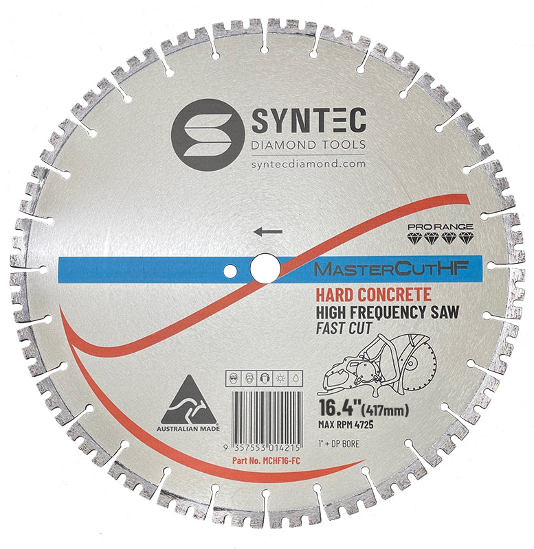 Diamond Master Diamond Blades Pro Range Master Cut Pro High Frequency Hard Concrete ...