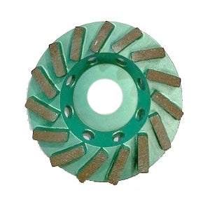 SYSC4915 | 4" Spiral Cup Wheel-15 Seg-C Grit