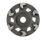 TCA5H-6XC | Arrow Tornado Cup-5" -6 Seg Hard Bond XC Grit